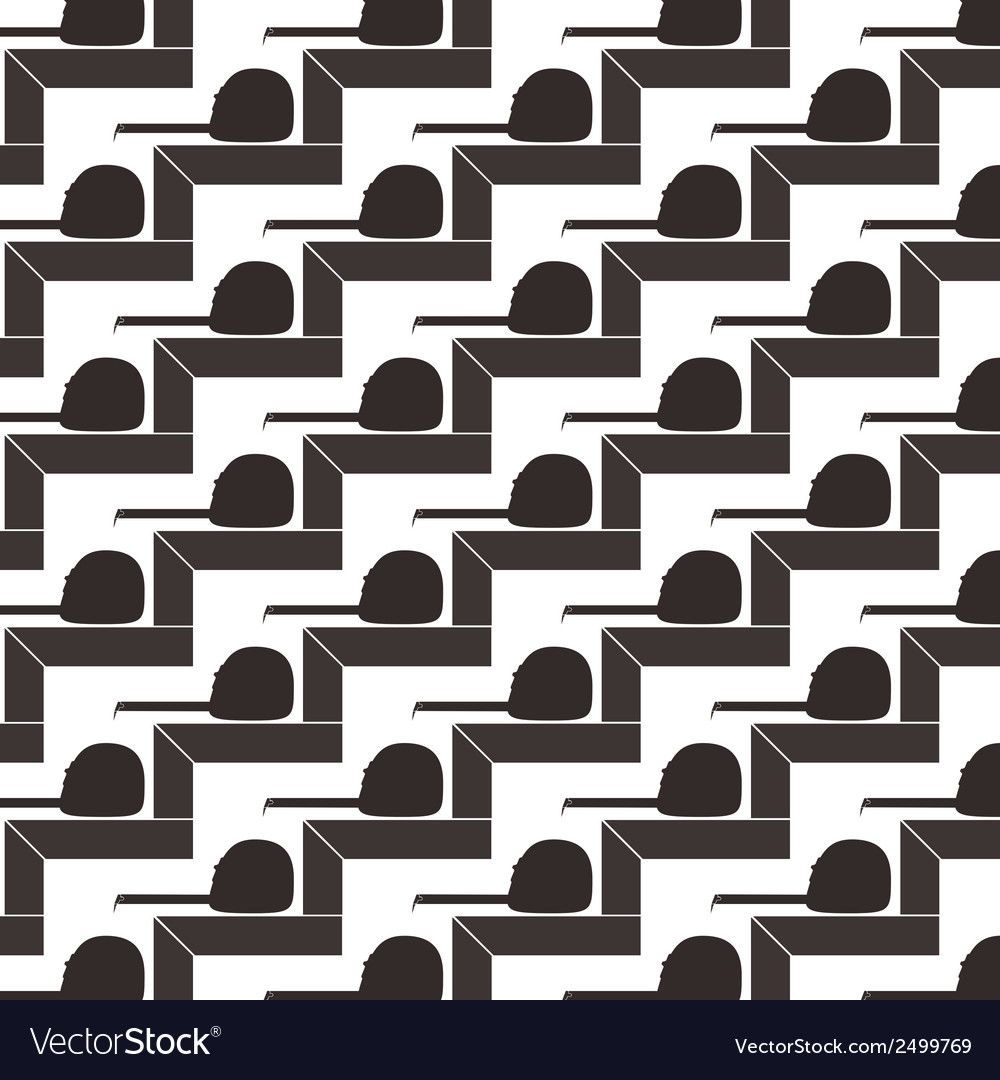 Seamless pattern background of square and tape