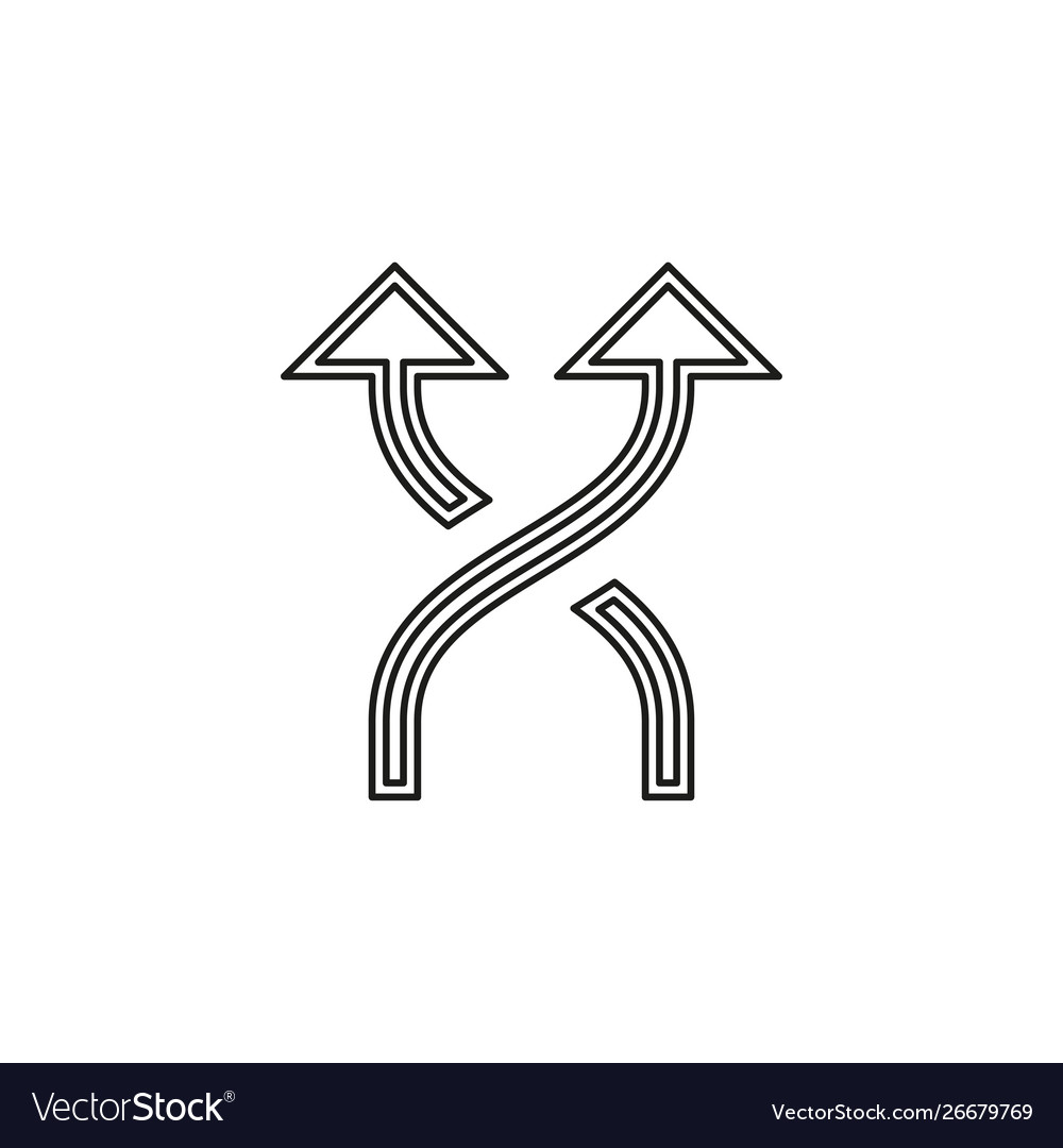 Shuffling icon change order random sign