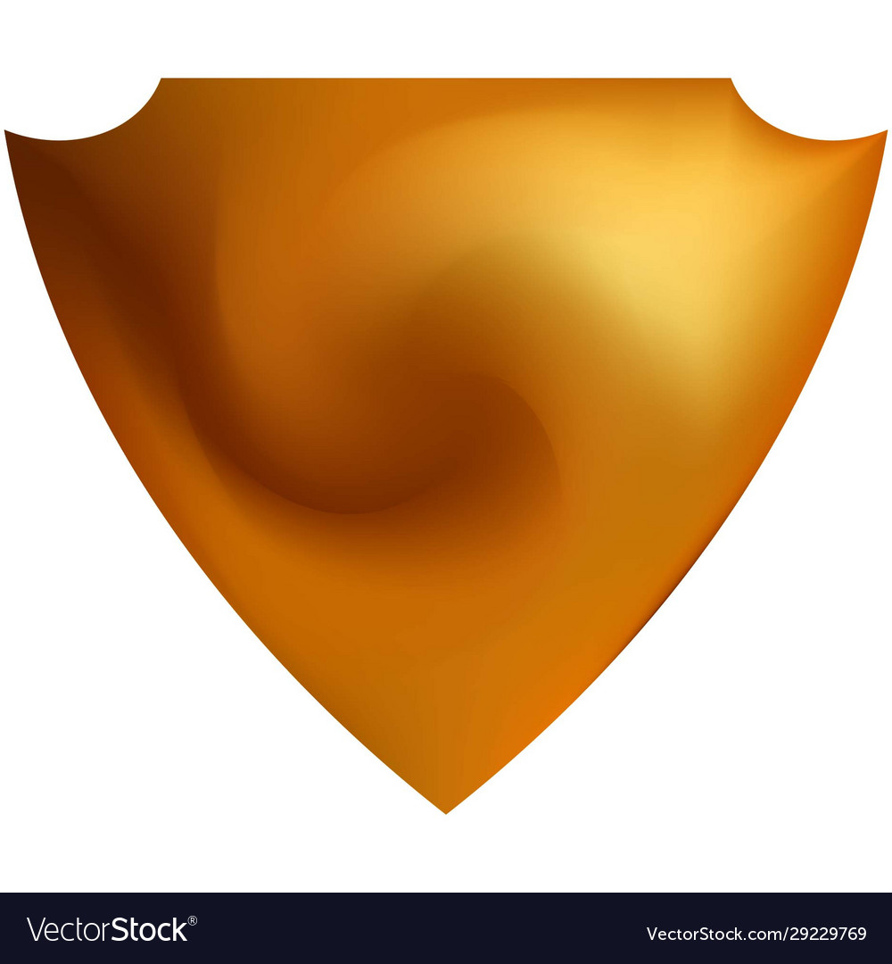 Smooth background in form a shield