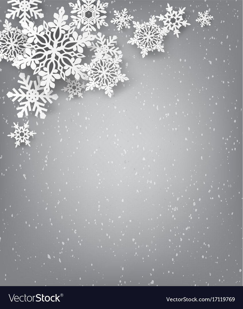 Snowflake Christmas Background