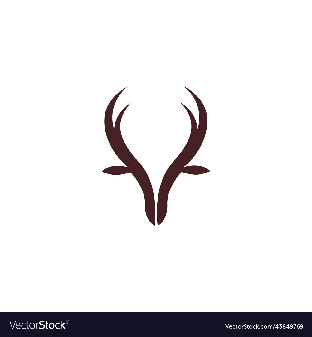 Stag icon logo design