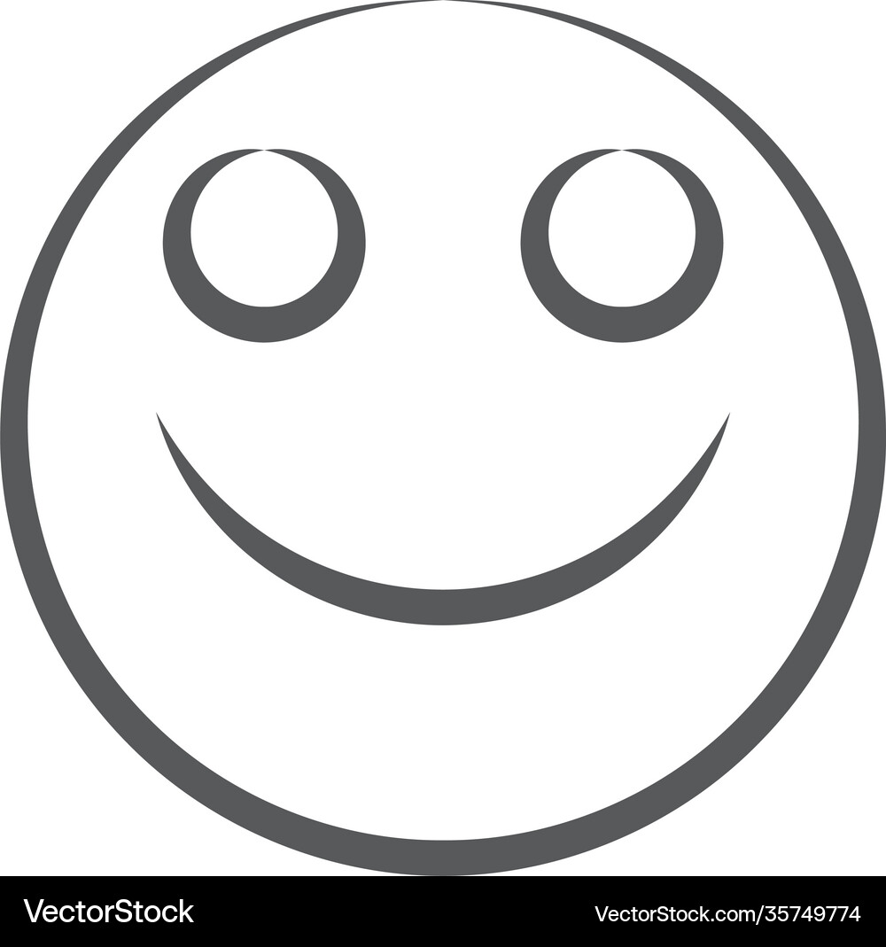 Blank emoji Royalty Free Vector Image - VectorStock