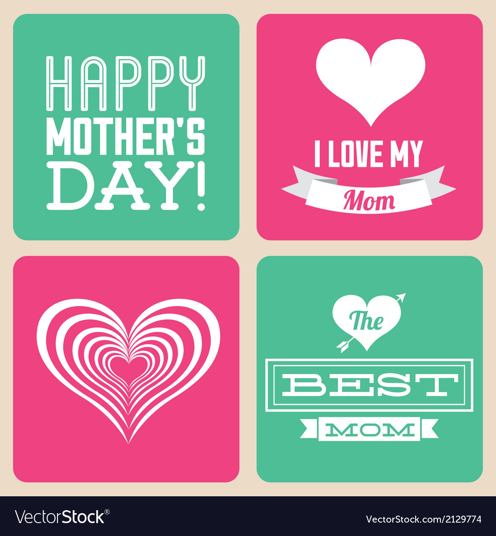 Mothers day Royalty Free Vector Image - VectorStock