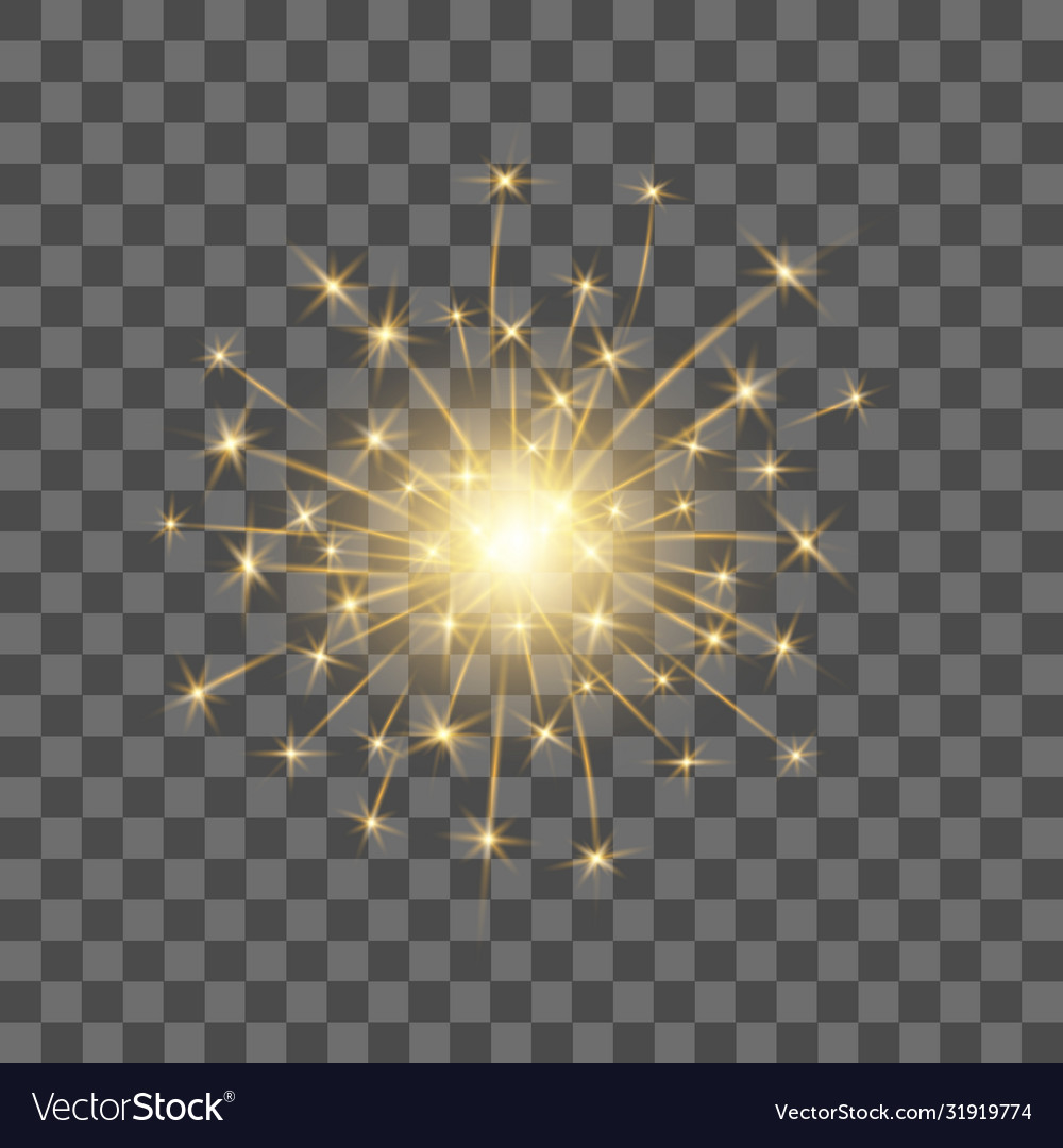 Realistic 3d detailed bengal light Royalty Free Vector Image