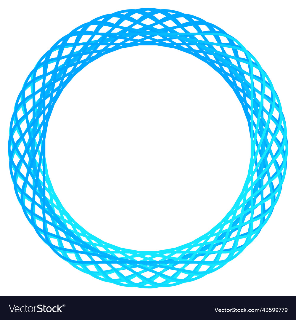 Abstract spirograph design