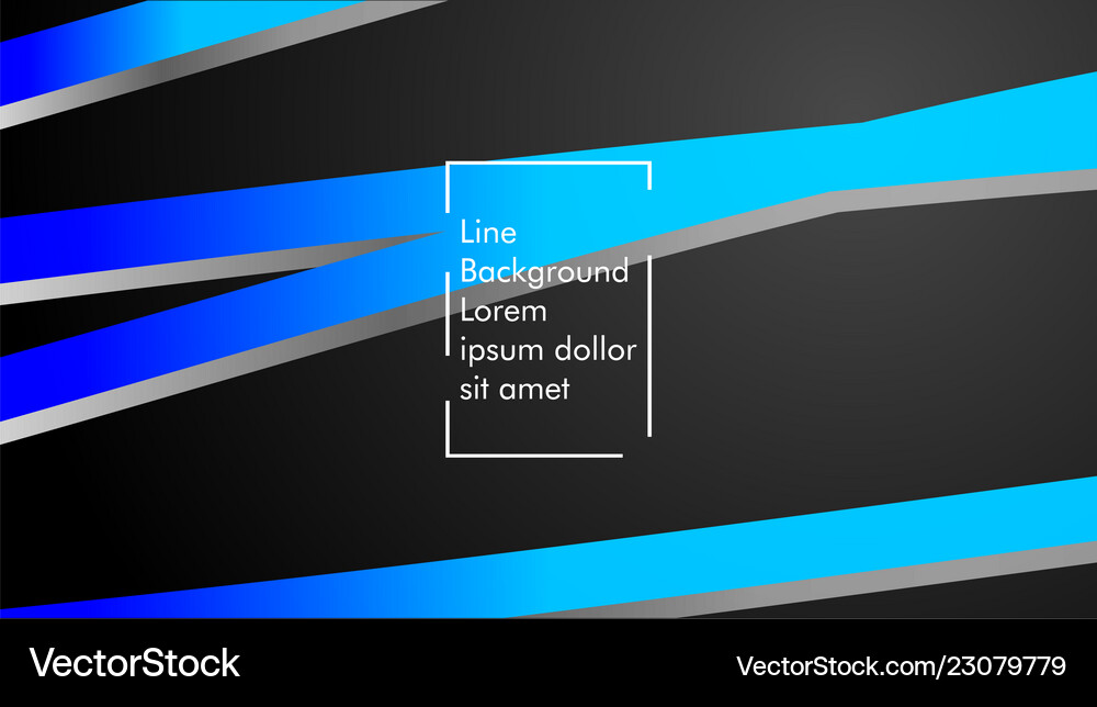 Abstract wave background with blue gradient Vector Image