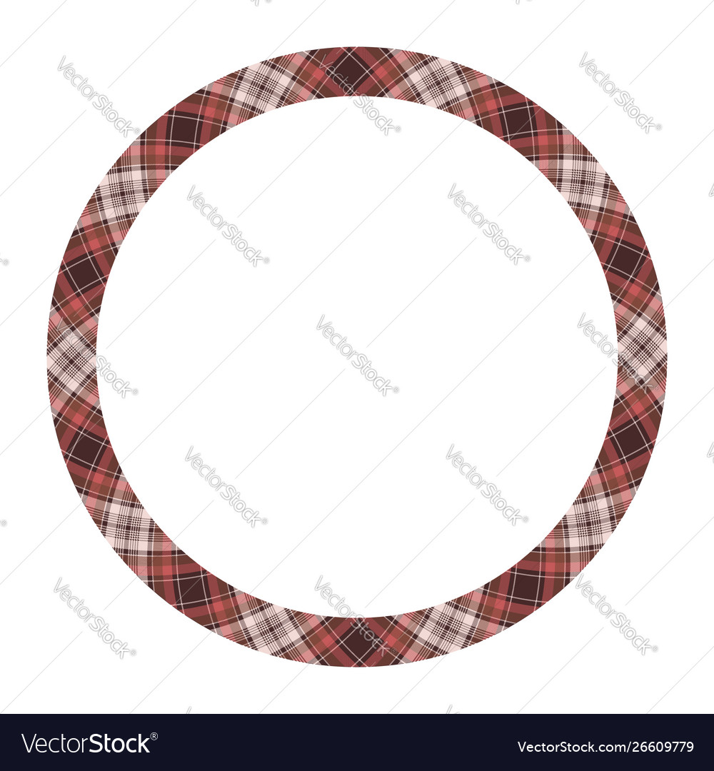 Circle borders and frames round border pattern vector image Circle borders and frames round border pattern