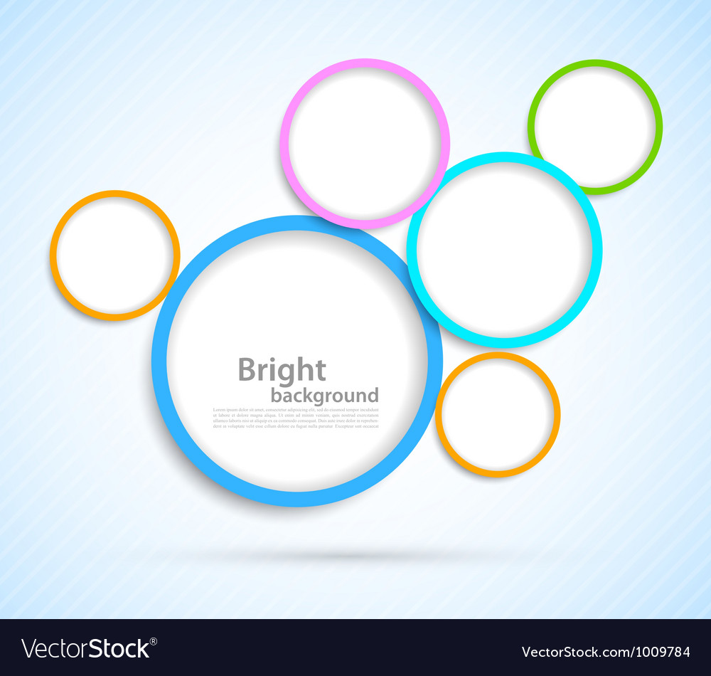 Background with circles