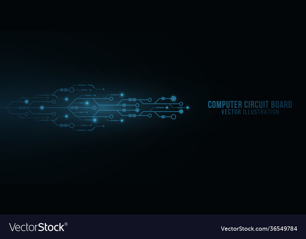 Computer circuit board background futuristic