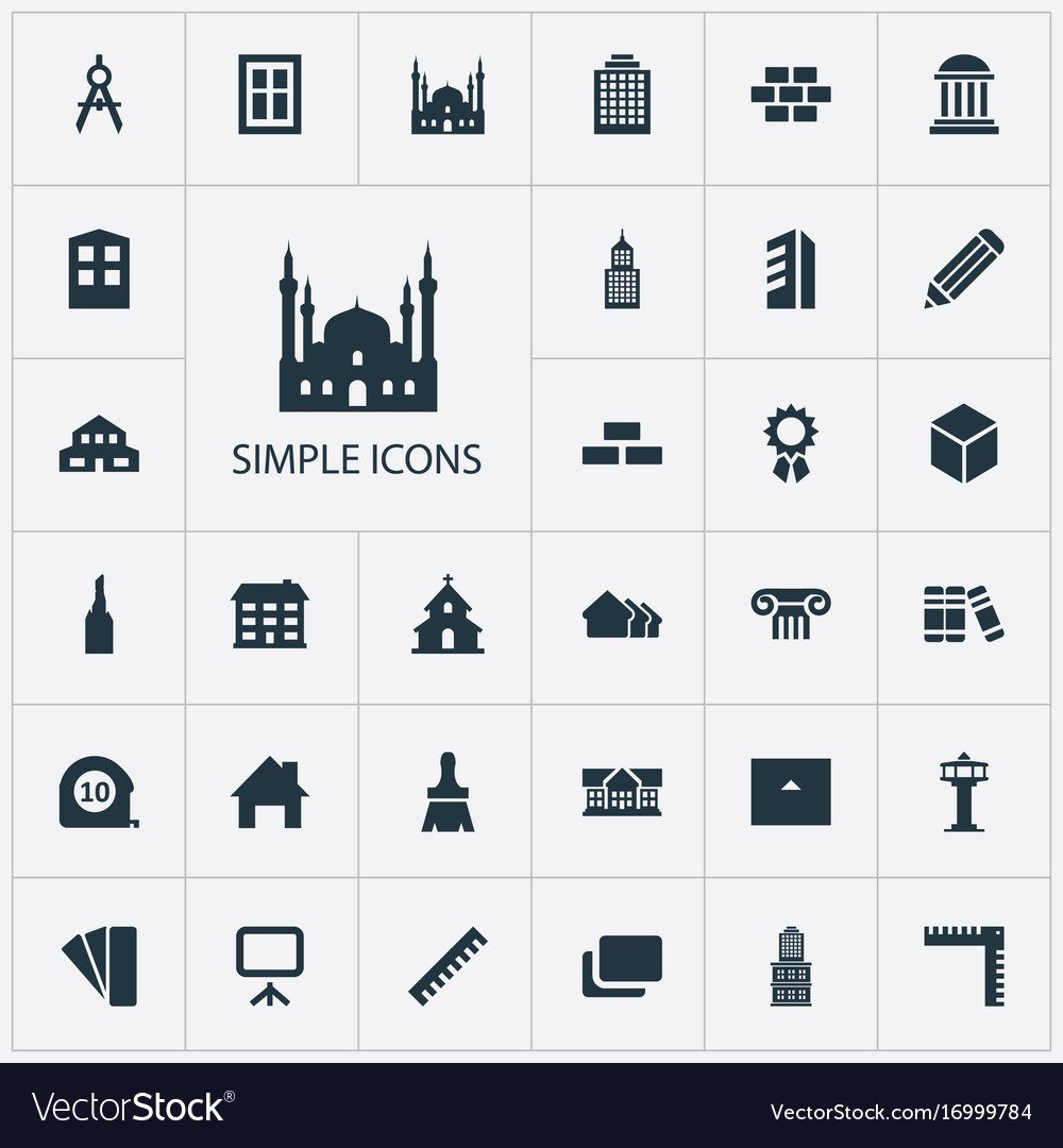 Set of simple architecture