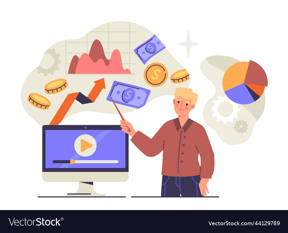 Concept of storytelling Royalty Free Vector Image