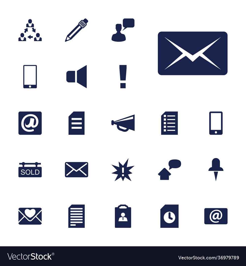 Message icons
