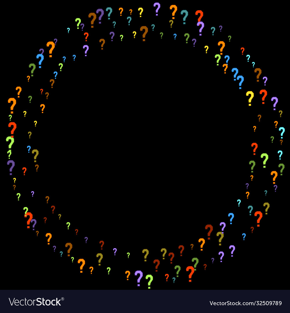 Question marks quiz doubt poll query public