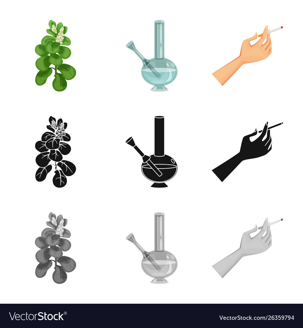 Design refuse and stop symbol set vector image Design refuse and stop symbol set