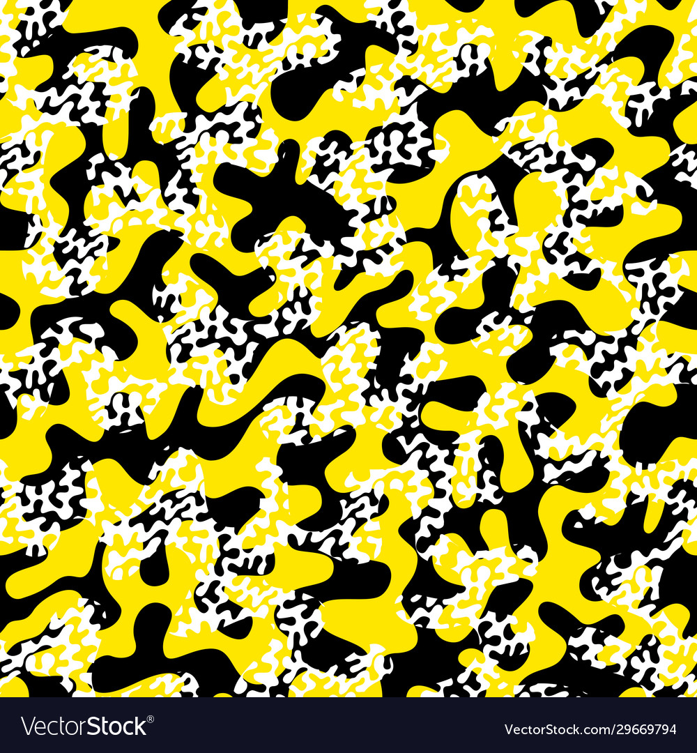 Geometric abstract pattern with wavy shapes vector image Geometric abstract pattern with wavy shapes