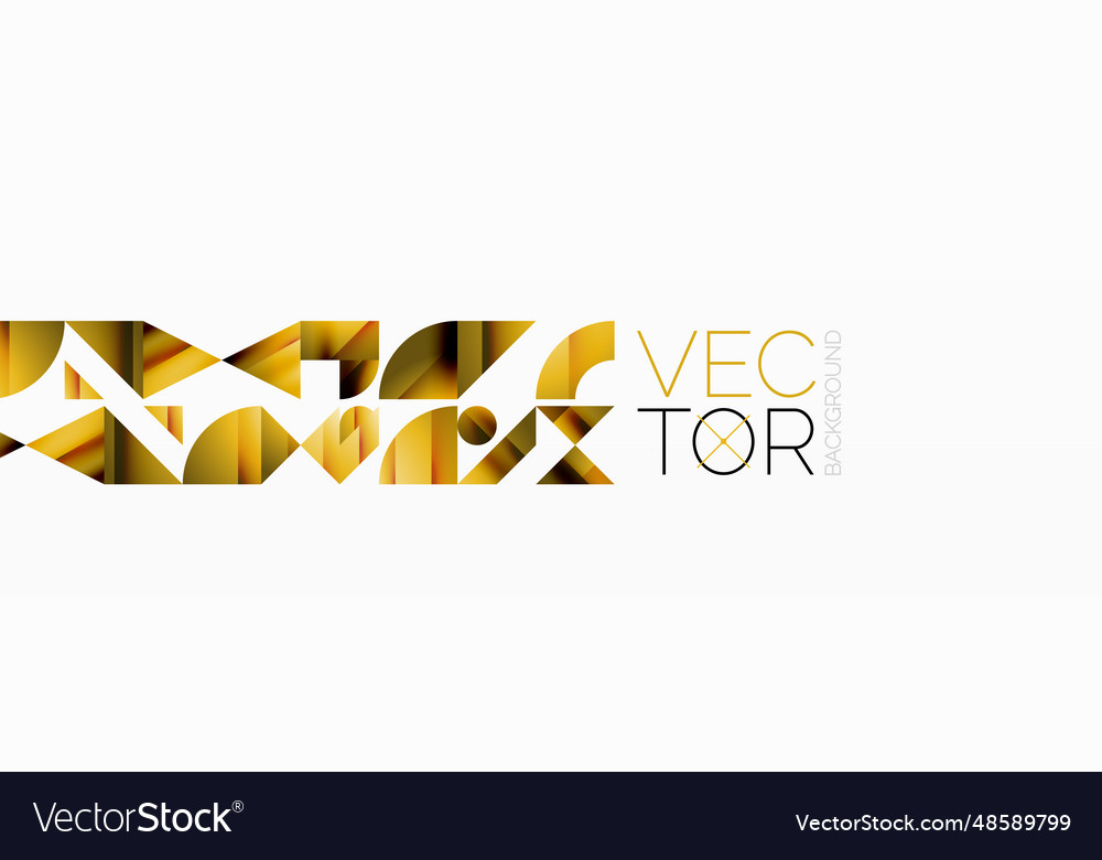 Assorted geometric shapes unite in a minimalistic vector image Assorted geometric shapes unite in a minimalistic