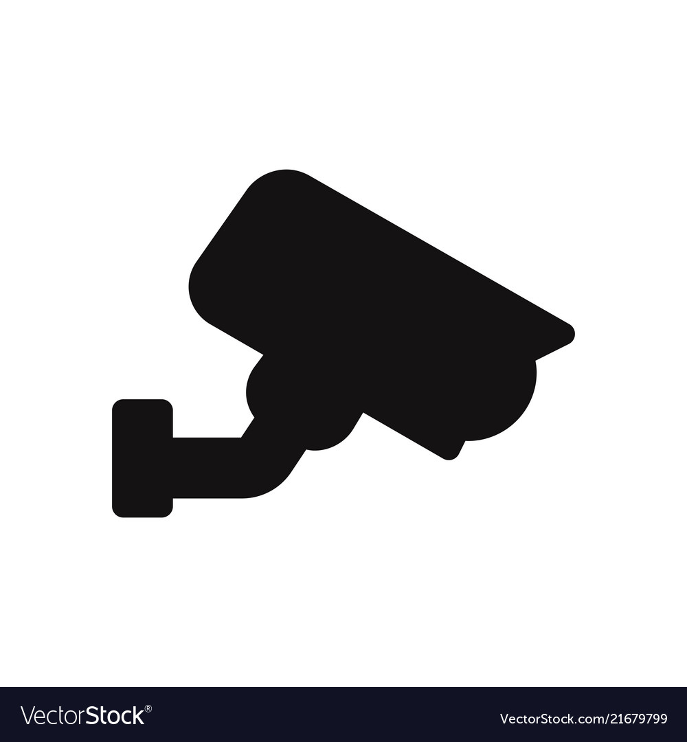 security camera vector