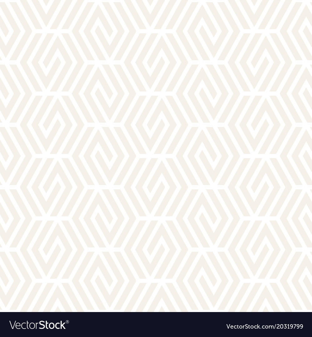 Subtle Geometric Hexagonal Pattern