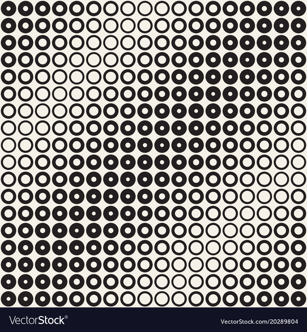 Abstract Halftone Circle Pattern