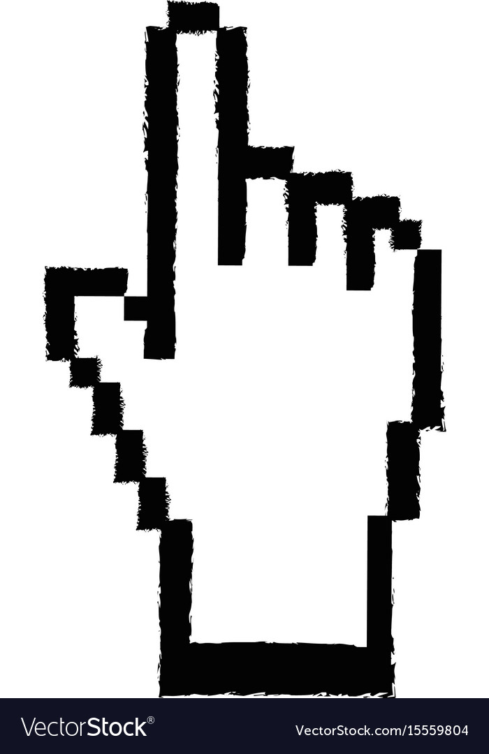 Hand cursor click