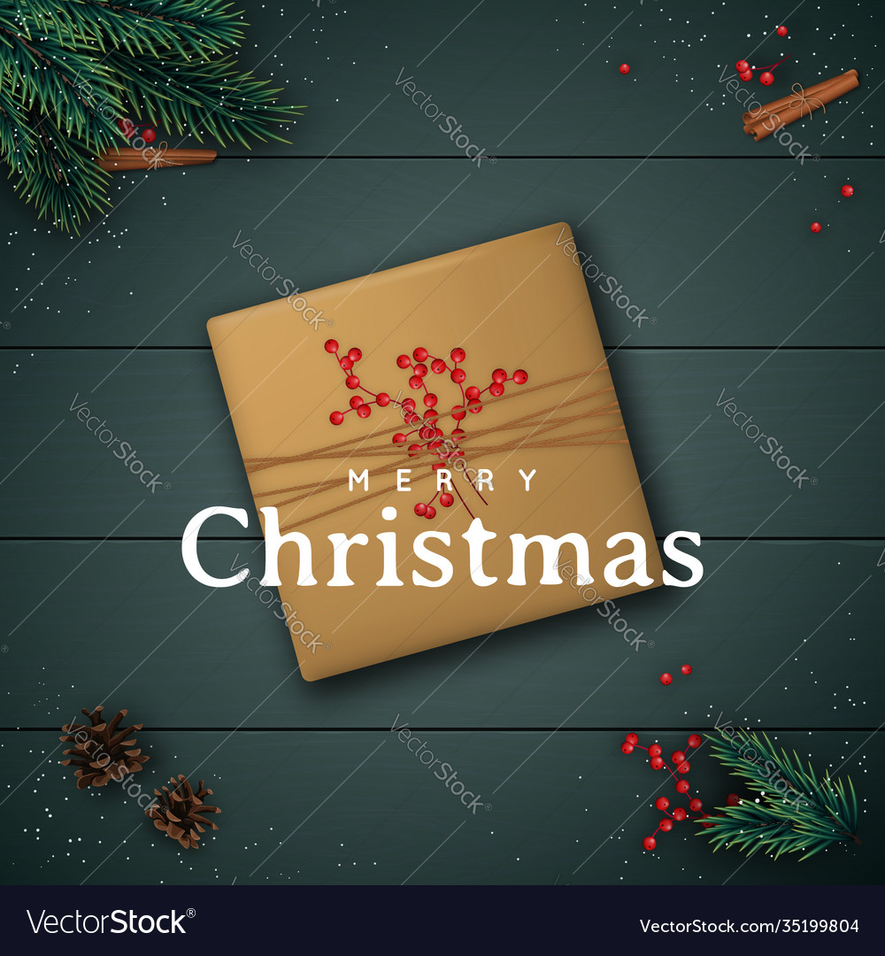 Rustic Christmas Banner