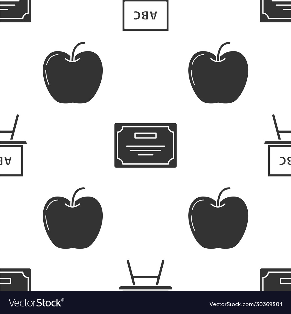 Set Chalkboard Certificate Template And Apple Vector Image Set Chalkboard Certificate Template And Apple Vector Image