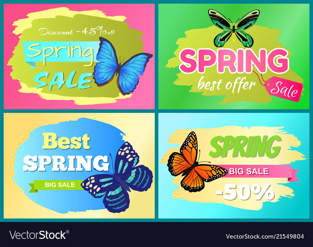 Spring best practices. Big sale spring.