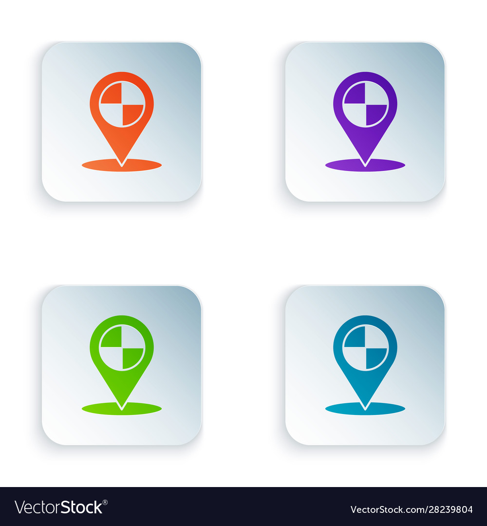 Taxi Pointer Location Icons