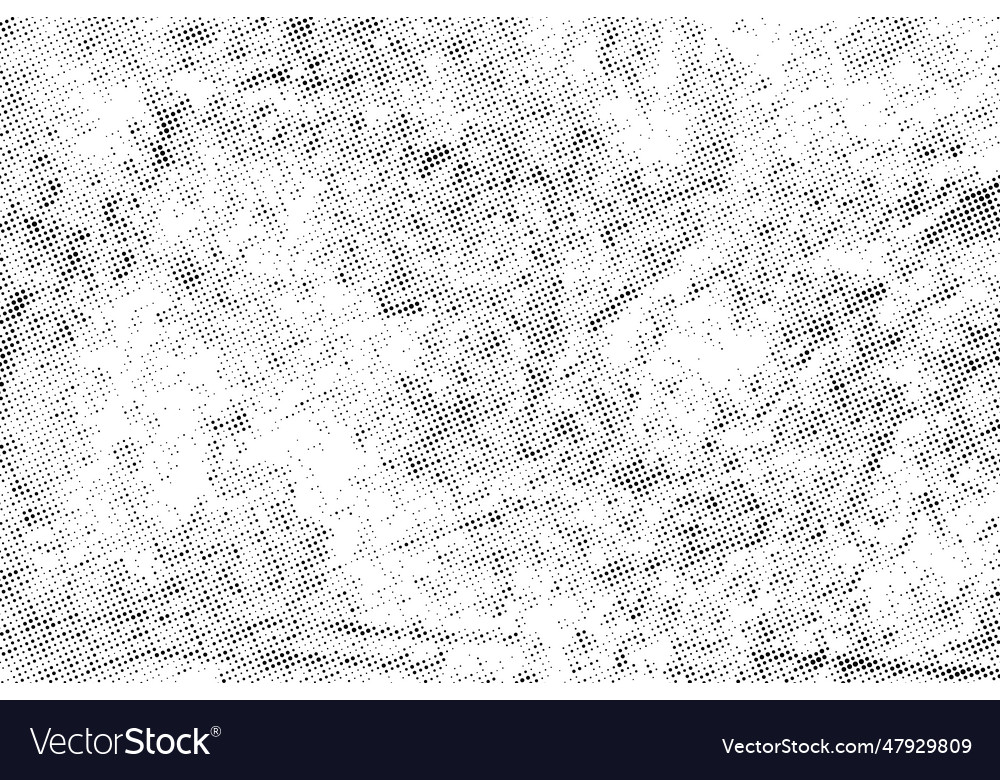Abstract halftone dots texture effect vector image Abstract halftone dots texture effect