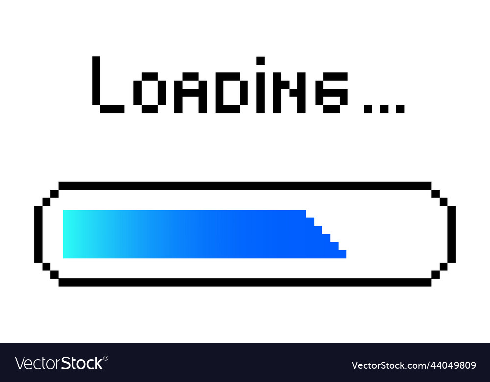 Blaue Ladebar Computer-Schnittstelle