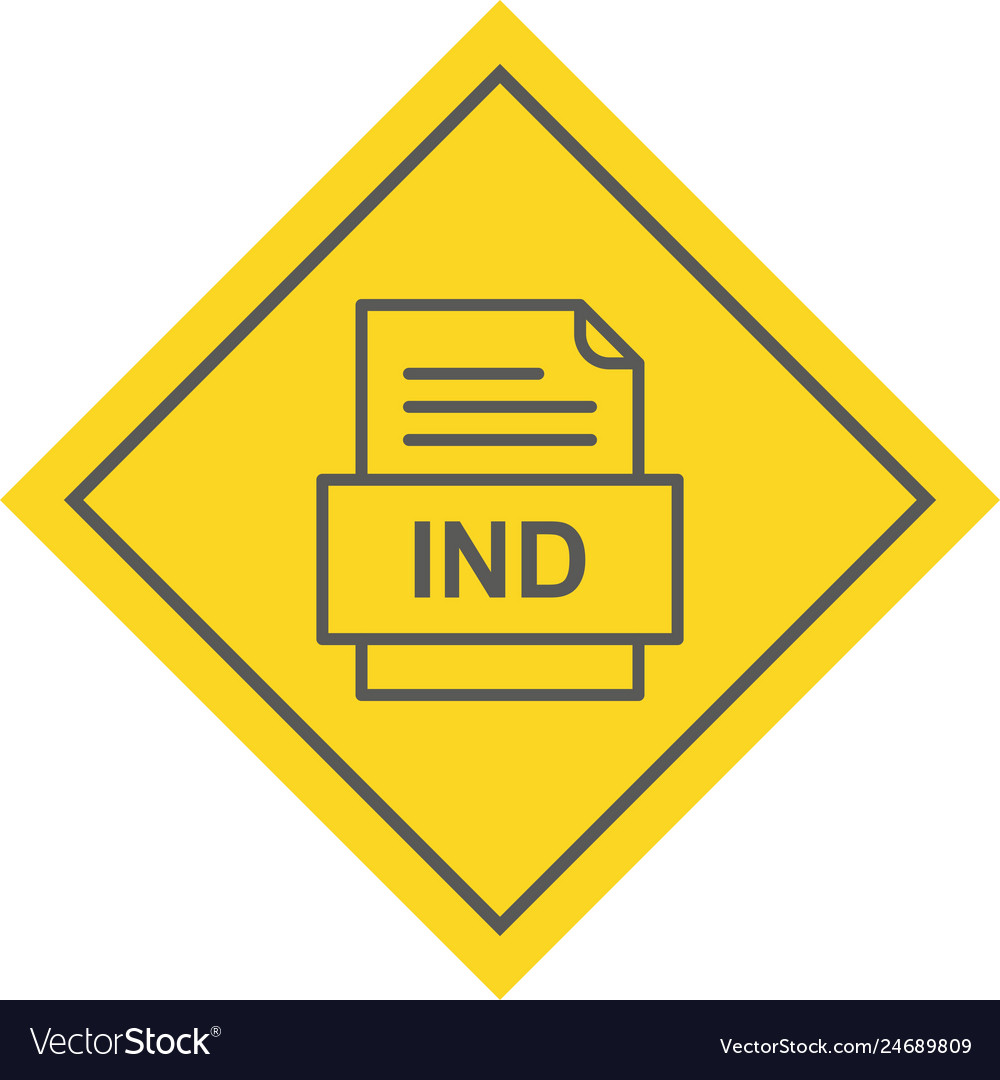 Ind file document icon