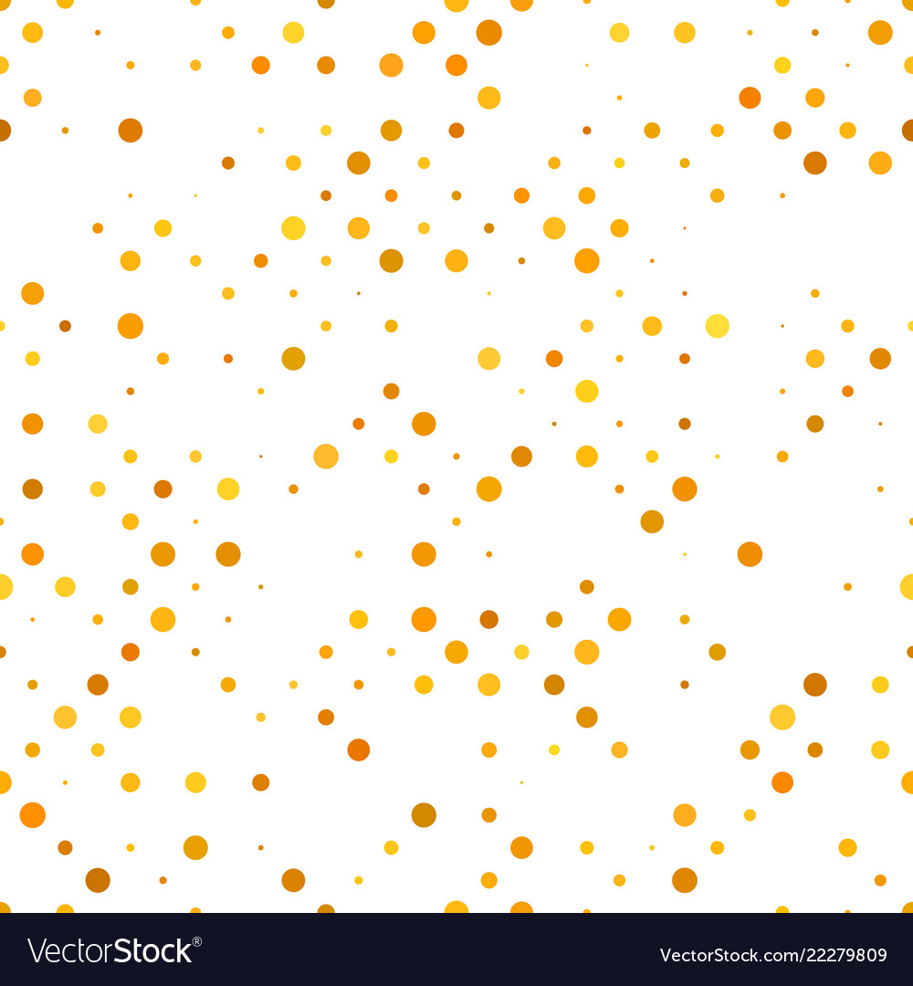 Repeating circle pattern background vector image Repeating circle pattern background