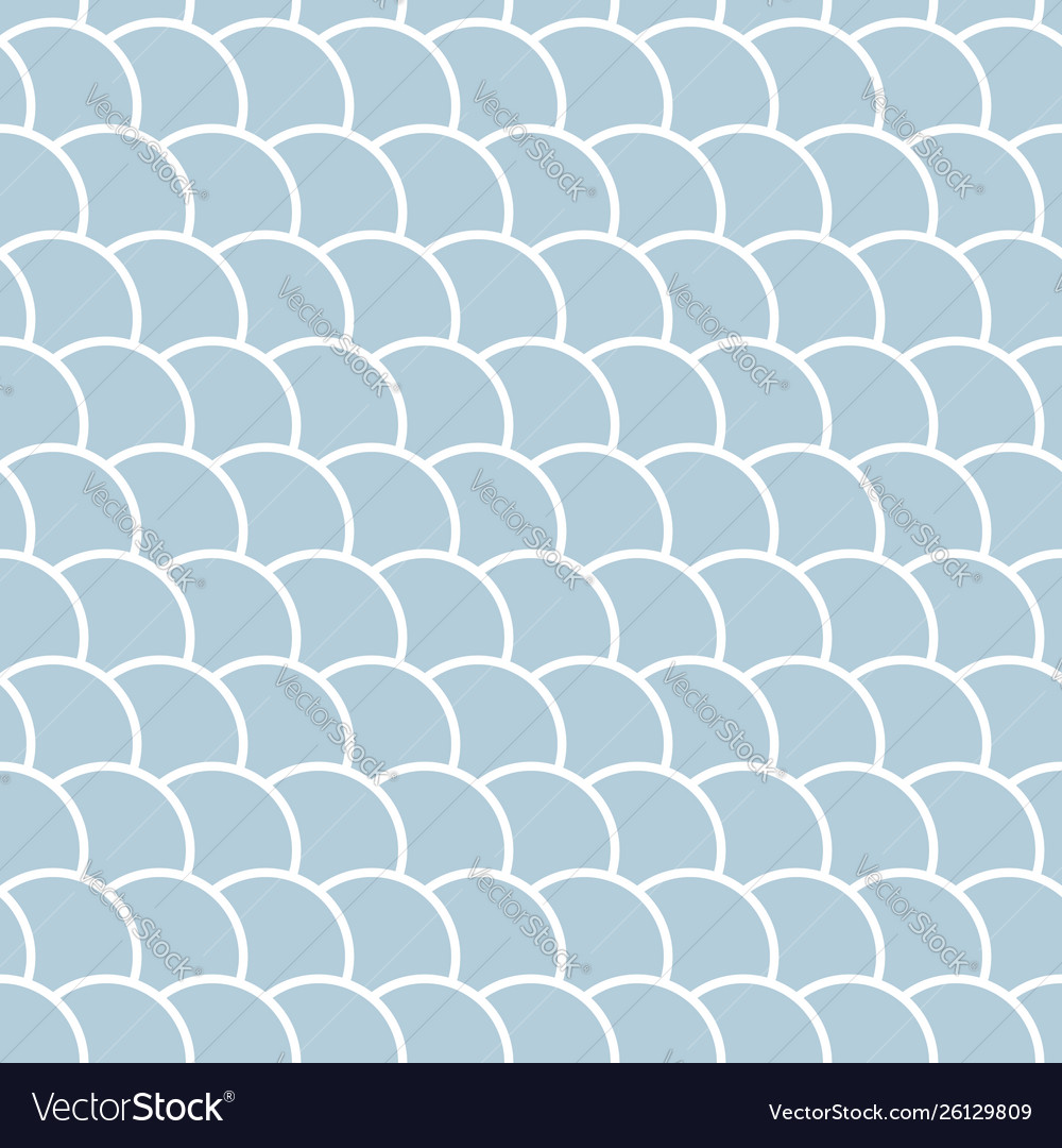 Seamless pattern in shape a wave vector image Seamless pattern in shape a wave
