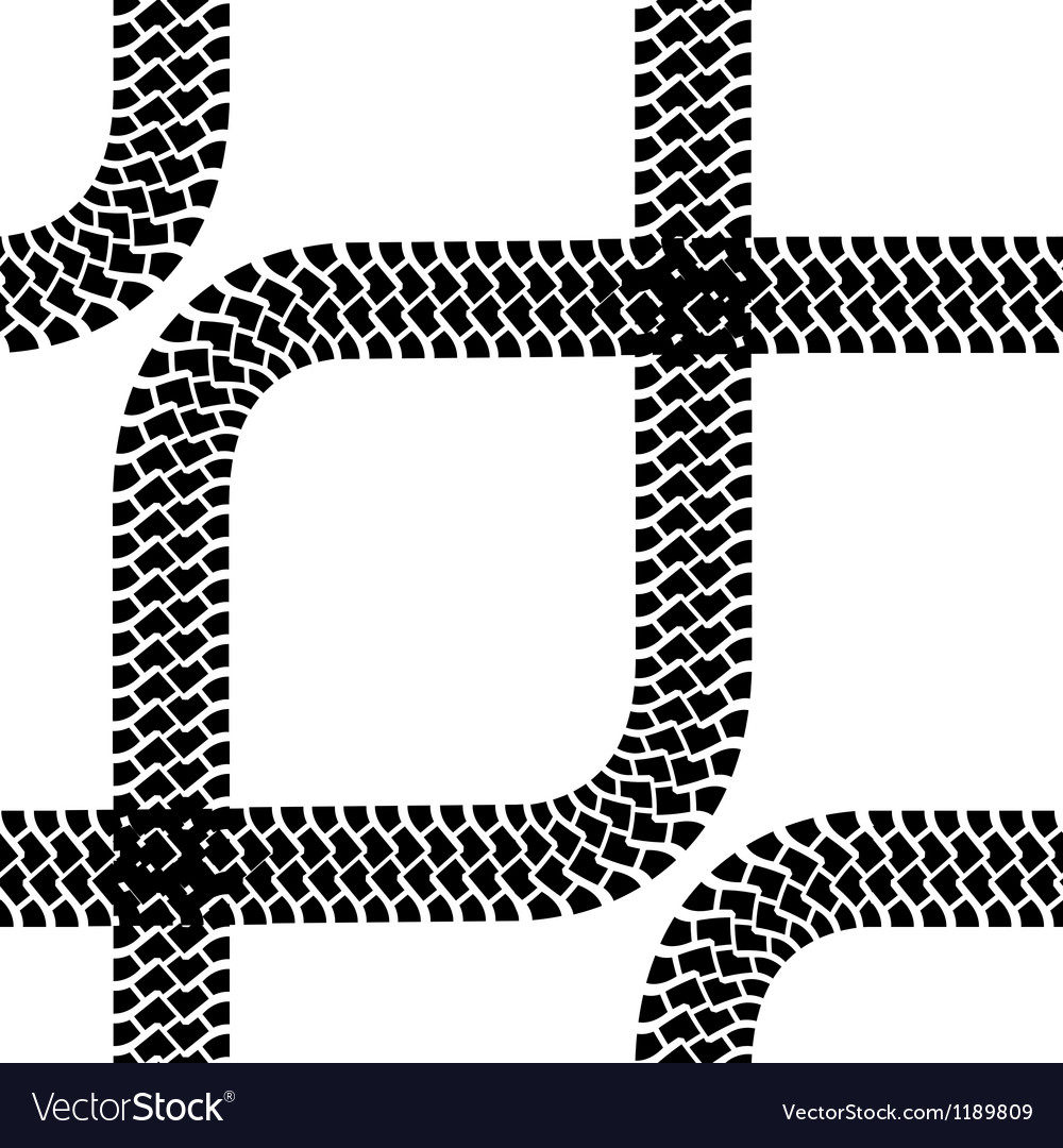 Tire Tracks Pattern Background
