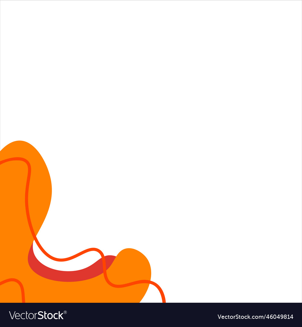 Corner blob abstract vector image Corner blob abstract