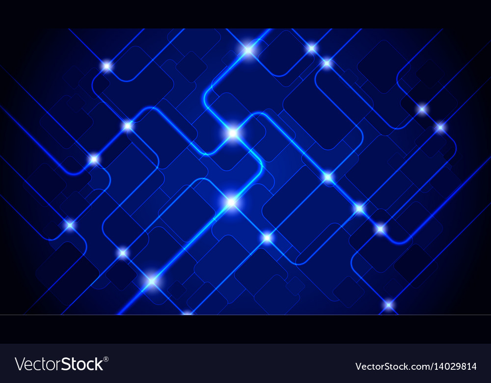 Digital Circuit Network Background