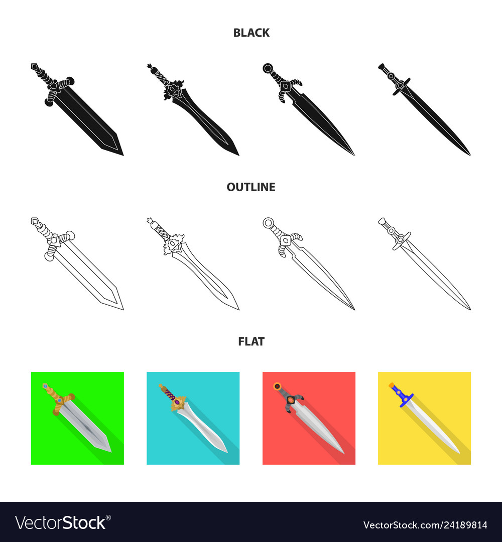 Isolated object of game and armor icon collection