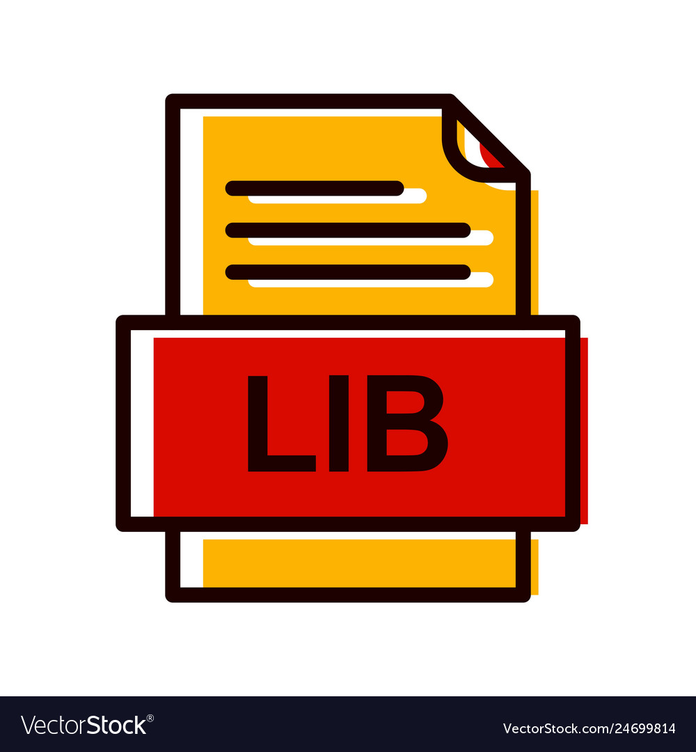 Lib file document icon