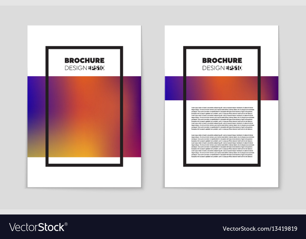 Abstract layout background set for art vector image Abstract layout background set for art