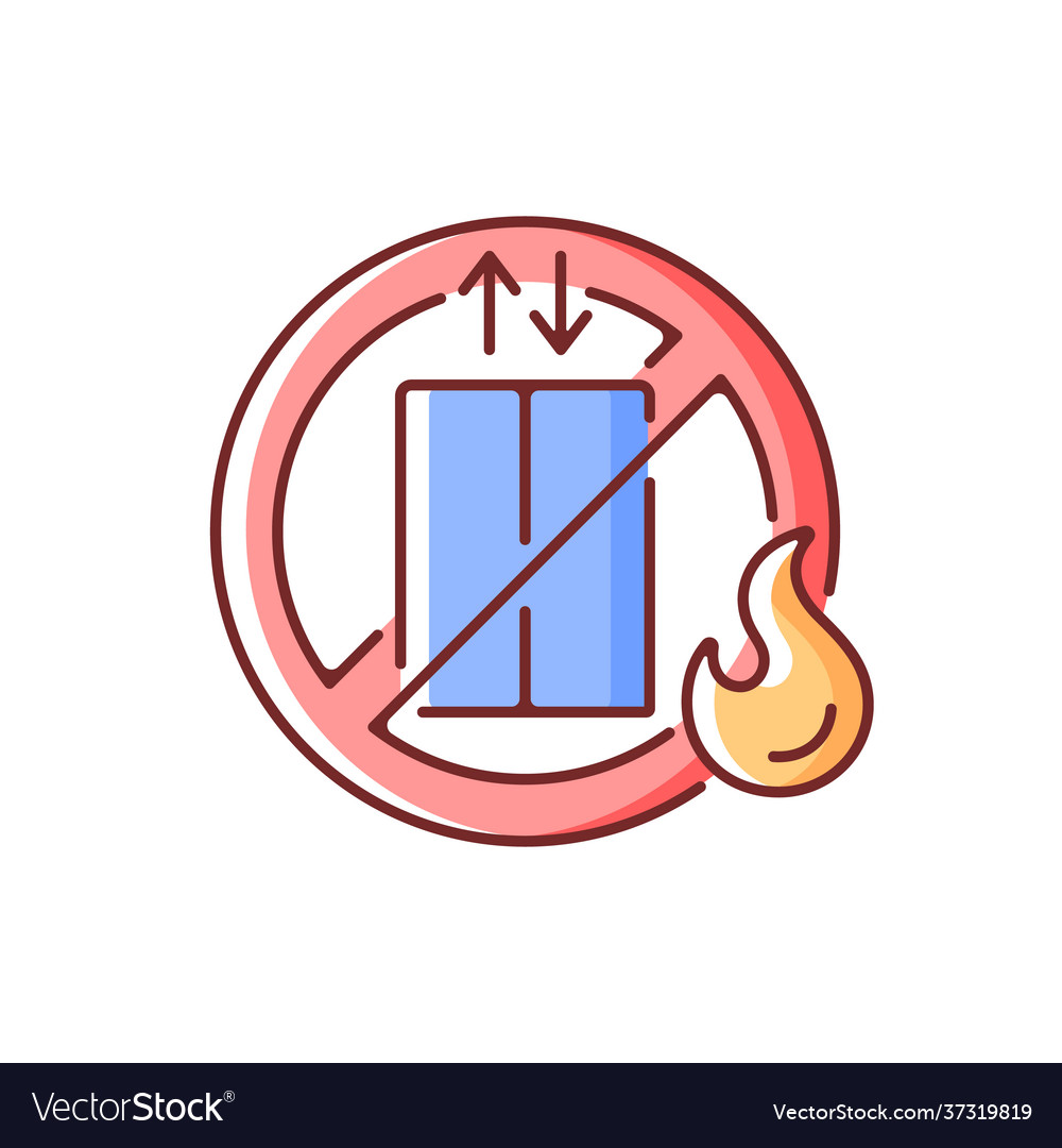 Do not use elevator rgb color icon