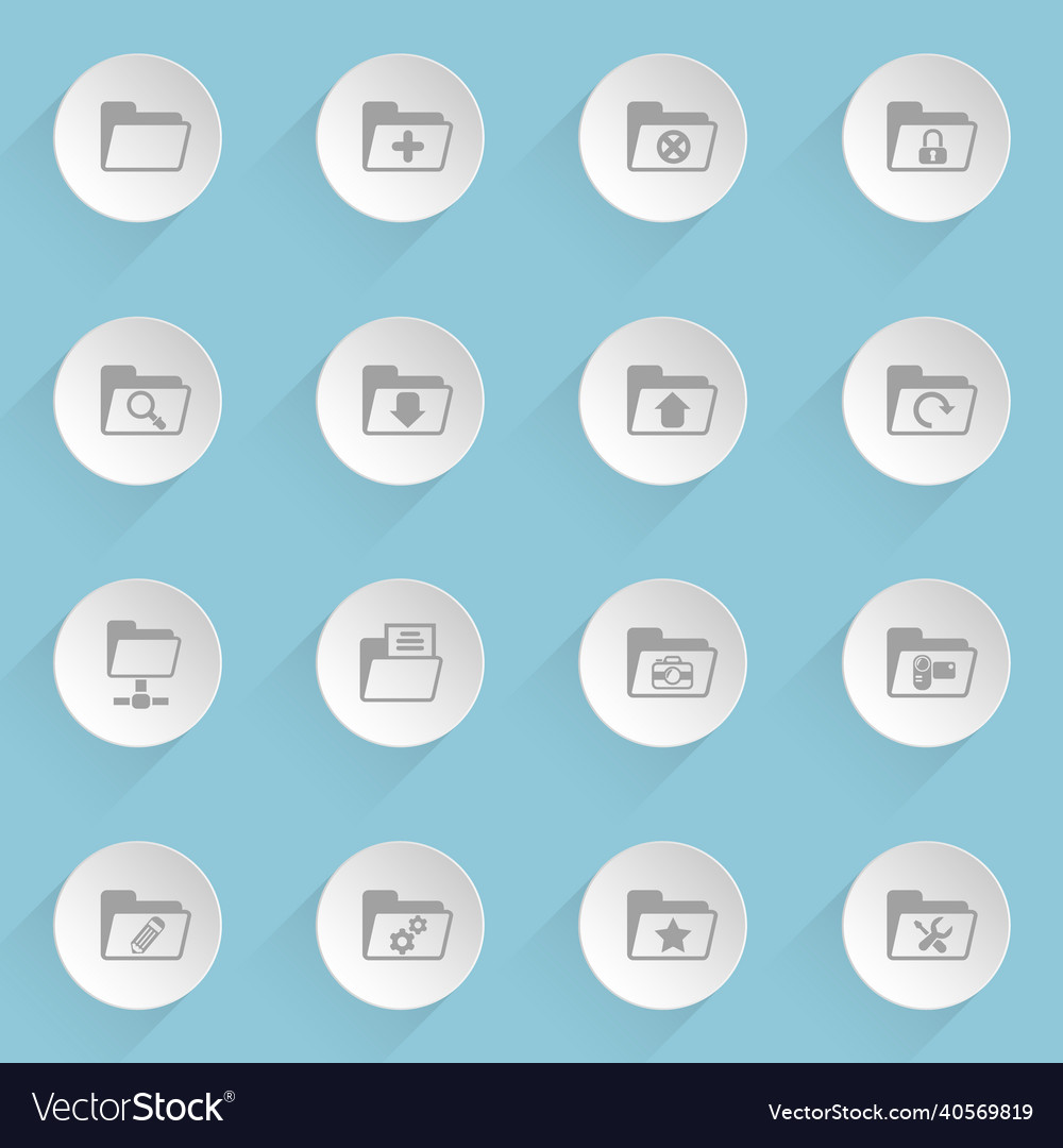 Folder web icons