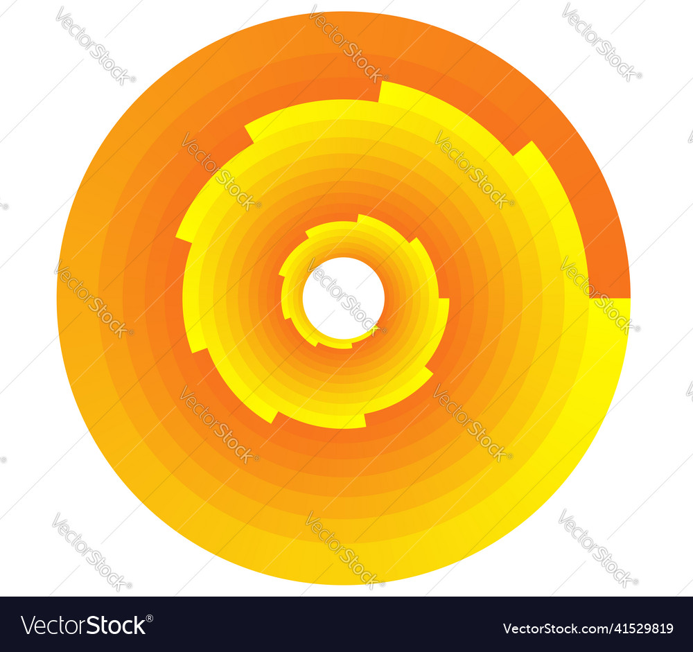 Geometric and abstract circle circular design Vector Image Geometric and abstract circle circular design