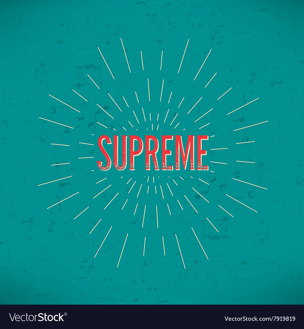 Text in retro style