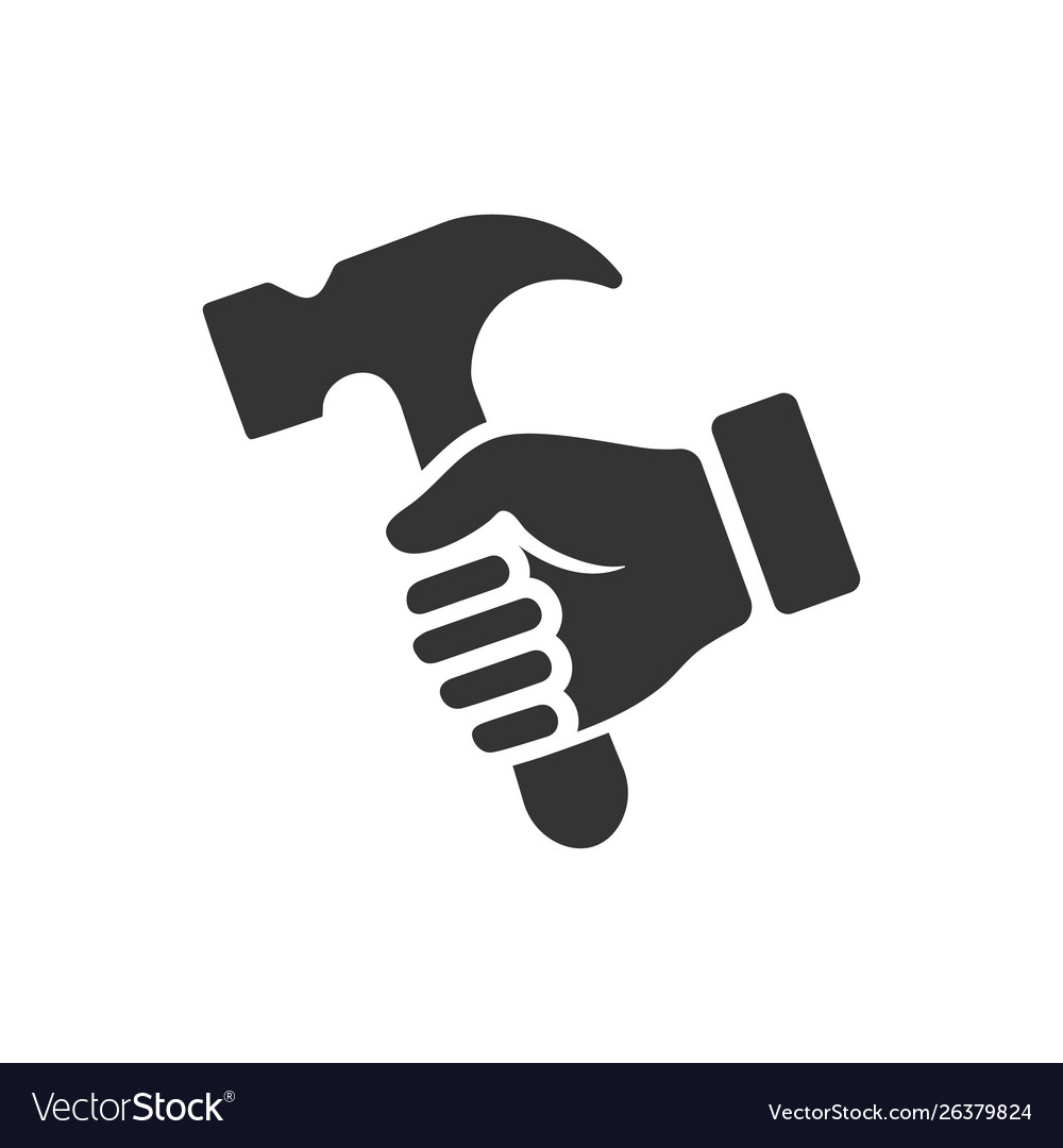 Hammer tool icon