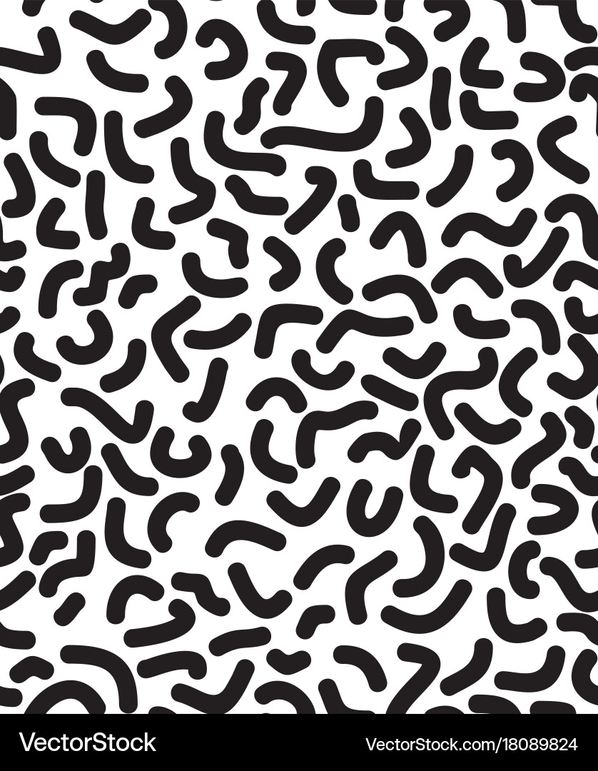 Memphis seamless pattern Royalty Free Vector Image