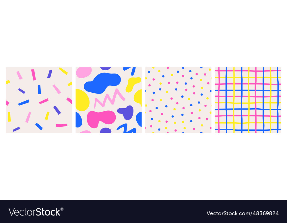 Seamless pattern set