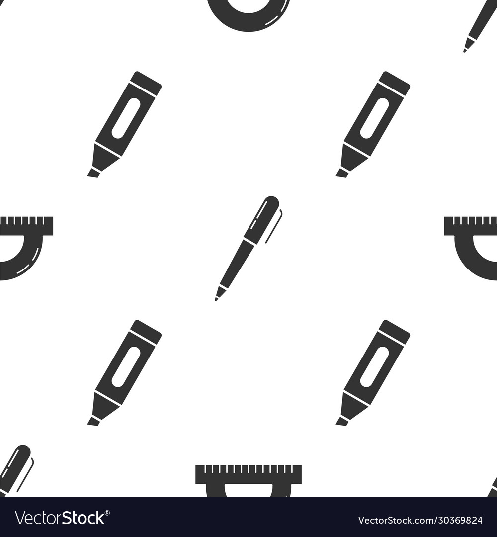 Set protractor grid for measuring degrees pen vector image Set protractor grid for measuring degrees pen
