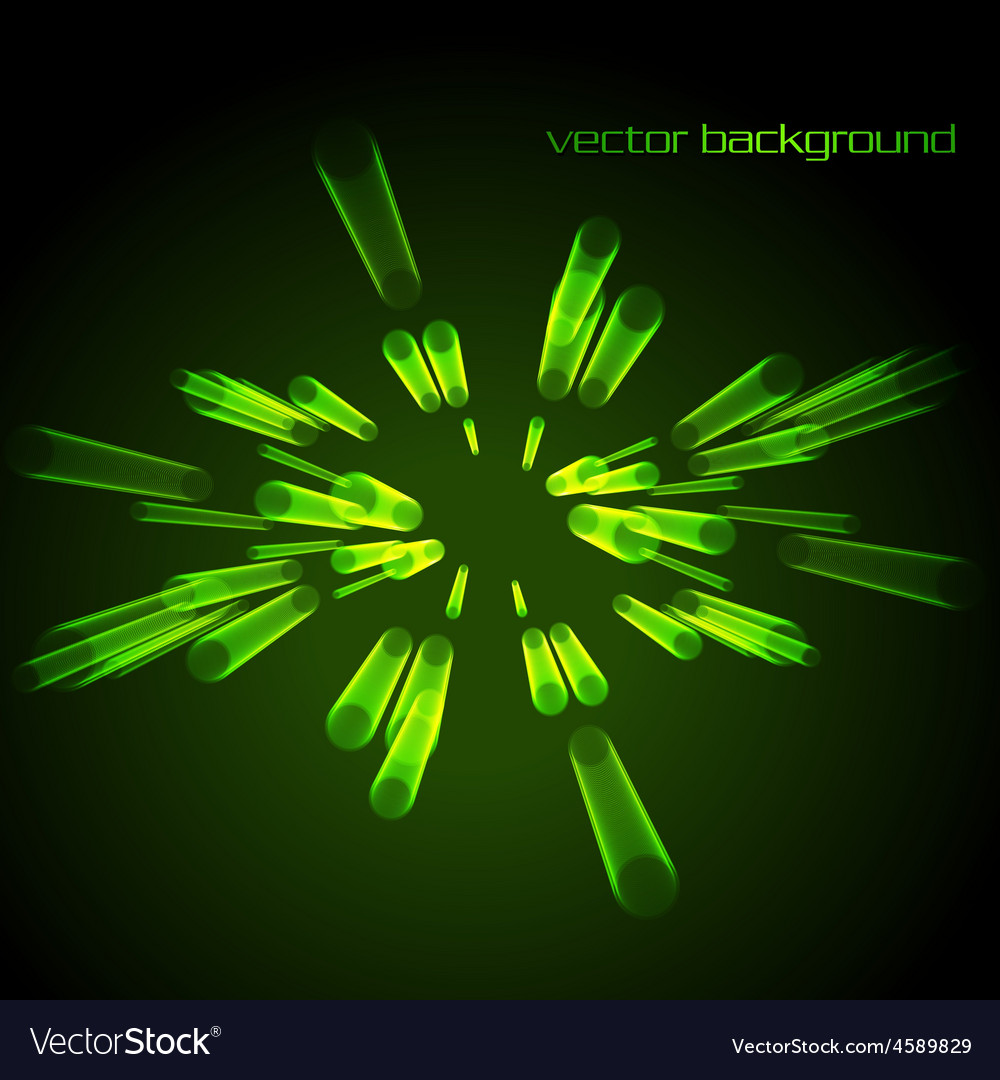 Abstract circles blending with earchother