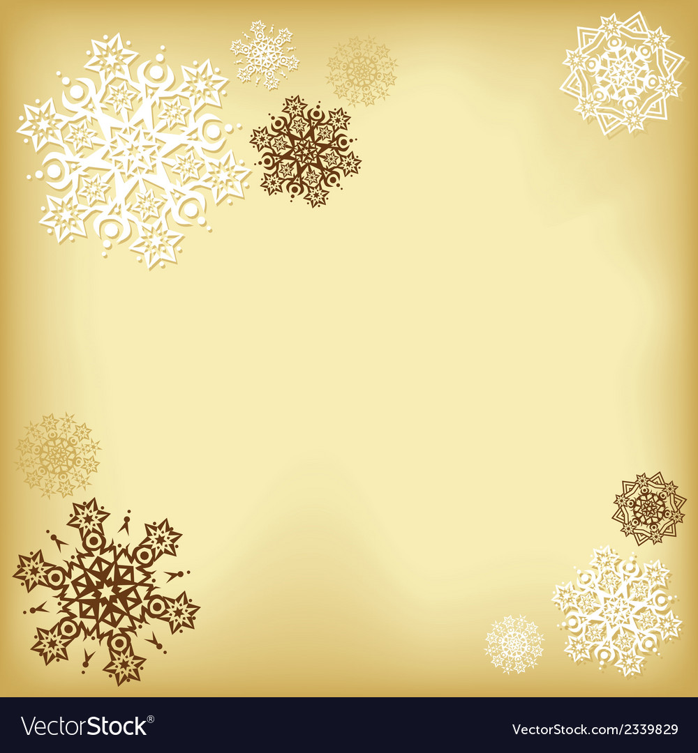 Background with snowflakes