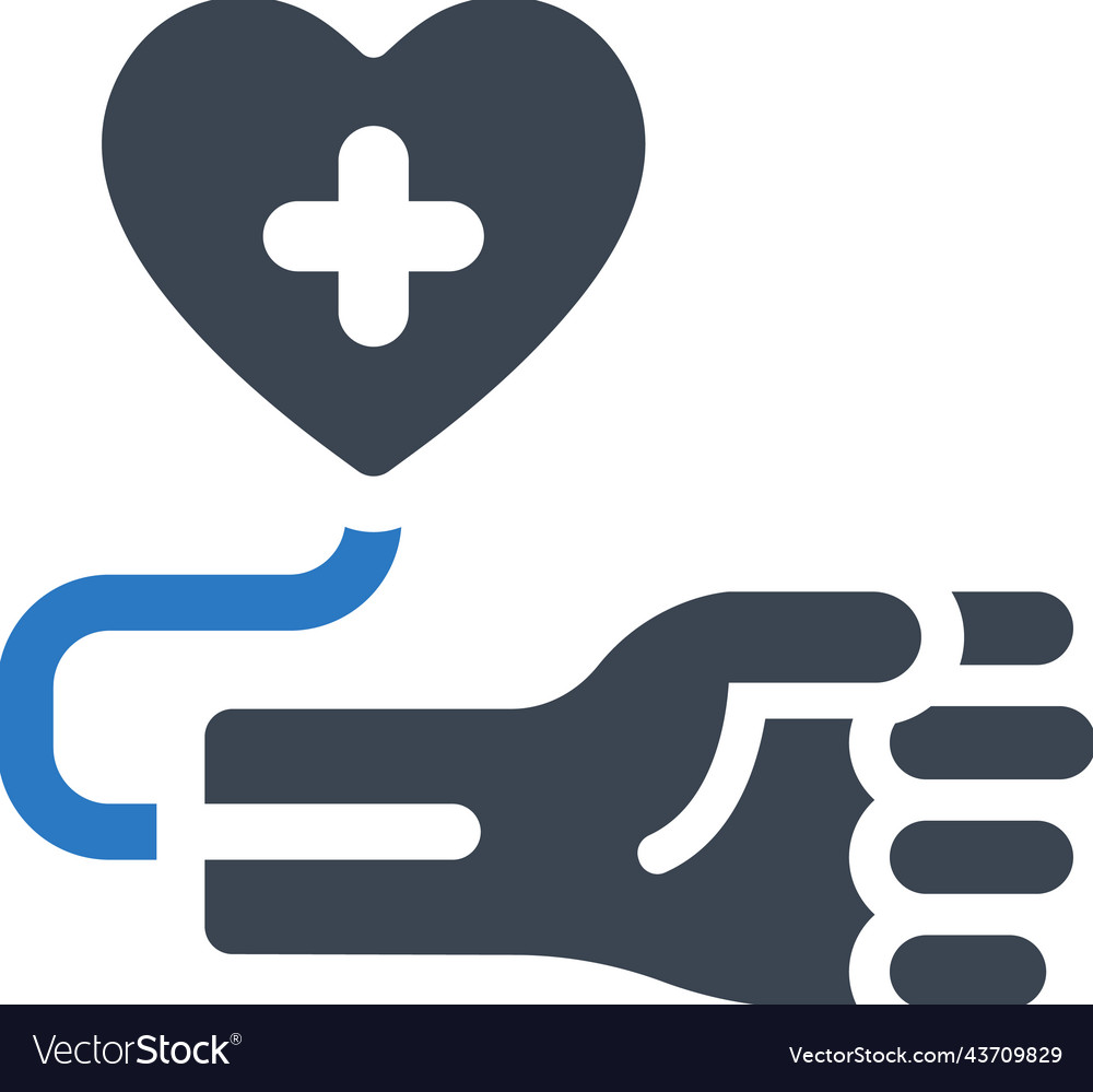 Blood donate icon Royalty Free Vector Image - VectorStock